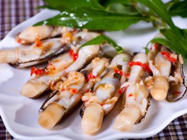 Ốc móng tay món ngon Hạ Long