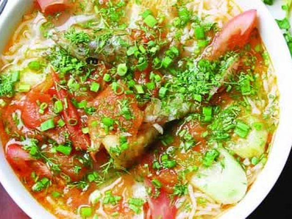 Canh riêu cá ót Hạ Long