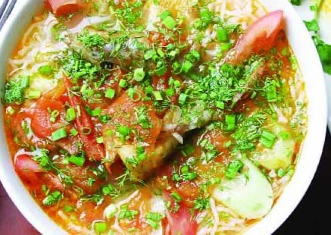 Canh riêu cá ót Hạ Long