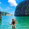 Ha Long Bay cruise voyage in youths view