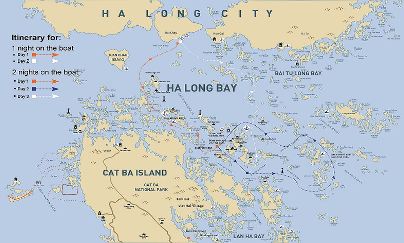 Bản đồ du lịch Vịnh Hạ Long sẽ được cập nhật mới nhất vào năm 2024, giúp du khách dễ dàng trải nghiệm vùng biển đầy mộng mơ này. Bên cạnh đó, bản đồ cũng cung cấp thông tin về các khu vực được bảo tồn và hướng dẫn cho du khách về các hoạt động dưới nước và trên bờ.